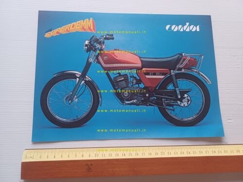 Demm 50 Condor 1980 depliant italiano originale