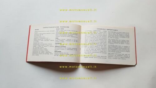 Demm 50 Cross-Cross HF-Supersport HF Manuale Uso originale Moped Owner's …