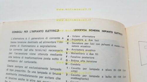 Demm 50 Cross-Cross HF-Supersport HF Manuale Uso originale Moped Owner's …