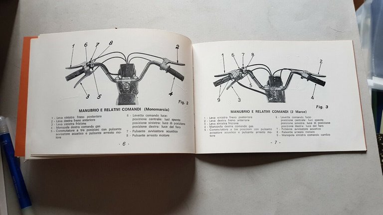 DEMM 50 Kicco-Duetto-Trio manuale uso originale italiano moto owner's manual