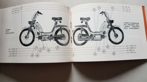 DEMM 50 Kicco-Duetto-Trio manuale uso originale italiano moto owner's manual