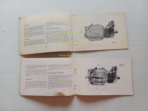 DEMM 50 Ping-Pong 1973-74 manuale uso originale italiano engine owner's …