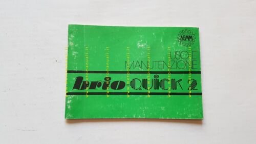Demm 50 Quick 2 - Brio 1980 manuale uso Italiano …
