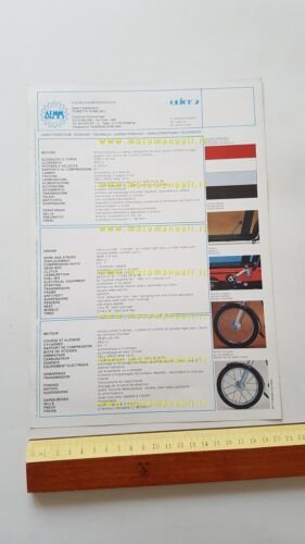 Demm 50 Quick 2 1980 depliant ITALIANO originale