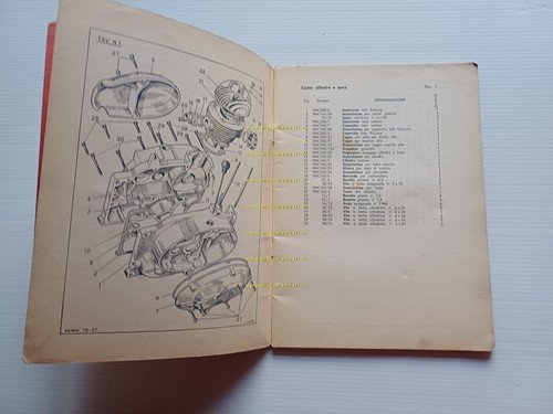 DEMM 75 Sport - Turismo 1963 catalogo ricambi originale spare …