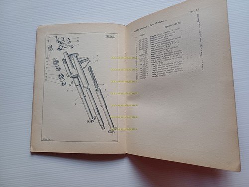 DEMM 75 Sport - Turismo 1963 catalogo ricambi originale spare …