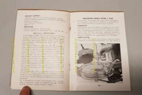 DEMM Gran Turismo 125 2 tempi manuale uso originale moto …
