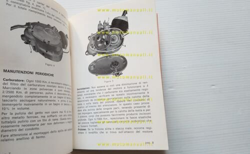 Demm motore 49 2-3 V 1971 manuale uso manutenzione libretto …