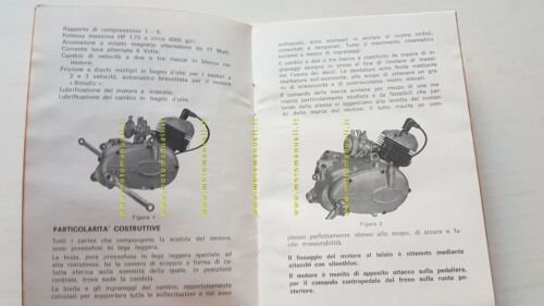 DEMM Motore 50 2-3 V 1967 manuale uso originale italiano …