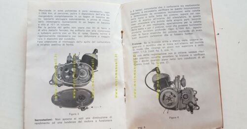 DEMM Motore 50 2-3 V 1967 manuale uso originale italiano …