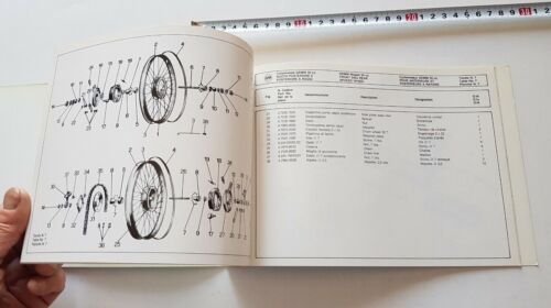Demm Quick 2 50 catalogo ricambi 1980 ORIGINALE spare parts …