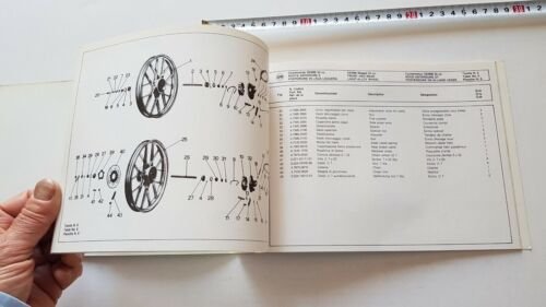 Demm Quick 2 50 catalogo ricambi 1980 ORIGINALE spare parts …