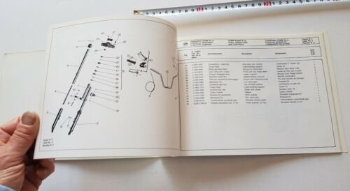 Demm Quick 2 50 catalogo ricambi 1980 ORIGINALE spare parts …