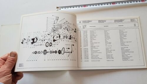 Demm Quick 2 50 catalogo ricambi 1980 ORIGINALE spare parts …