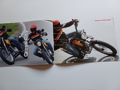 Derbi 125 Cross City 2009 depliant originale