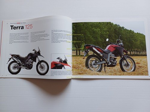 Derbi 125 Terra Mulhacen Cross City Senda 2009 depliant originale