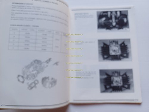 Derbi 49 MOTORE Start 1990 manuale officina italiano ORIGINALE