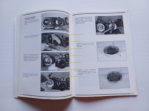Derbi 49 MOTORE Start 1990 manuale officina italiano ORIGINALE