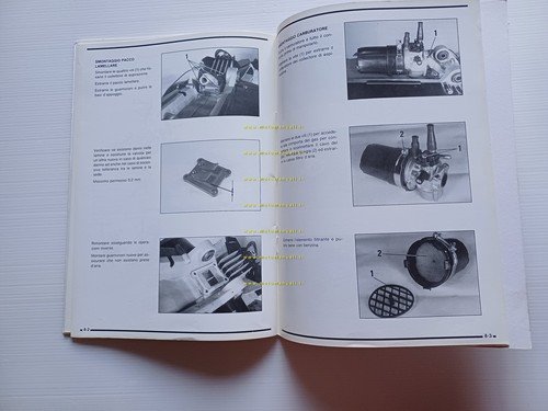 Derbi 49 MOTORE Start 1990 manuale officina italiano ORIGINALE