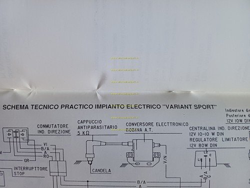 Derbi 49 MOTORE Start 1990 manuale officina italiano ORIGINALE
