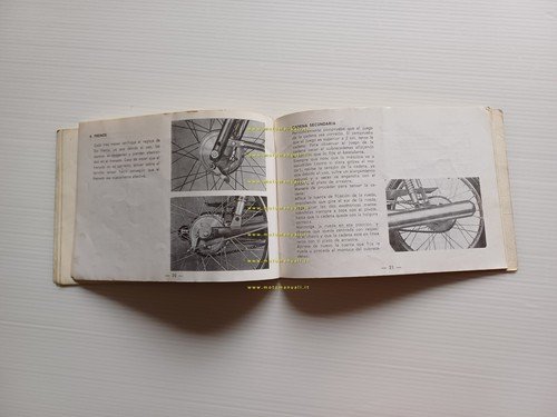 Derbi 50 Antorcha Coyote GT 4V 1974 manuale uso manutenzione …