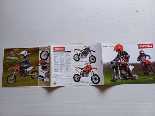 Derbi 50 Dirt Kid 10 - Dirt Boy 12 minicross …