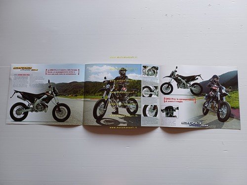 Derbi 50 DRD PRO SM depliant italiano originale