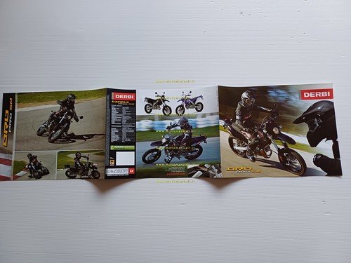 Derbi 50 DRD PRO SM depliant italiano originale
