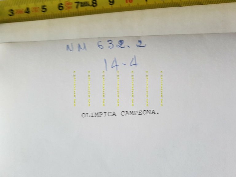 Derbi 50 Olimpica Campeona foto originale da cartella stampa no …