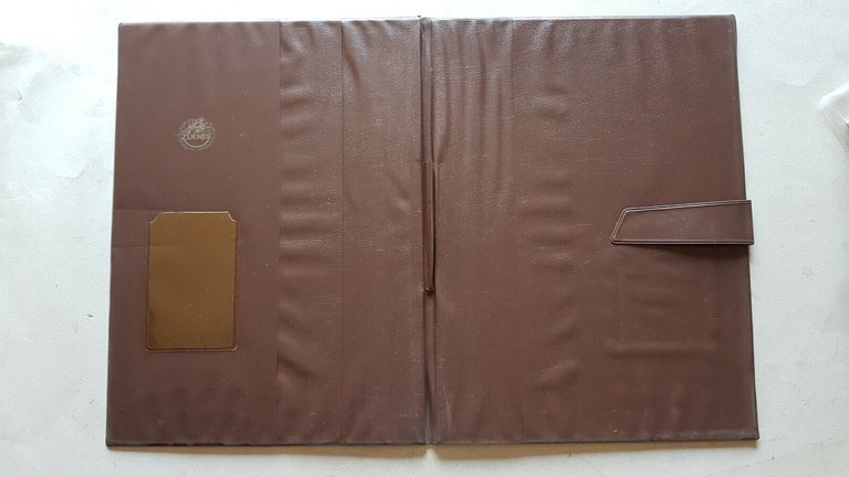 Derbi cartelletta portadocumenti concessionario originale anni '60