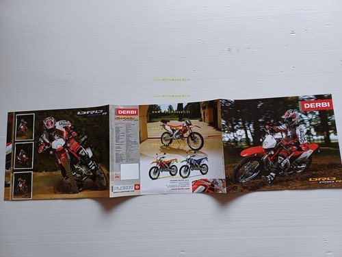 Derbi DRD PRO R 50 2005 depliant spagnolo originale