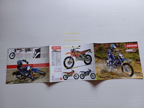 Derbi DRD R 50 Racing 2005 depliant inglese originale