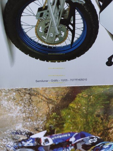 Derbi DRD R 50 Racing 2005 depliant inglese originale