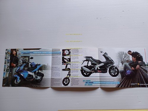 Derbi GP1 125 - 250 scooter 2006 depliant originale
