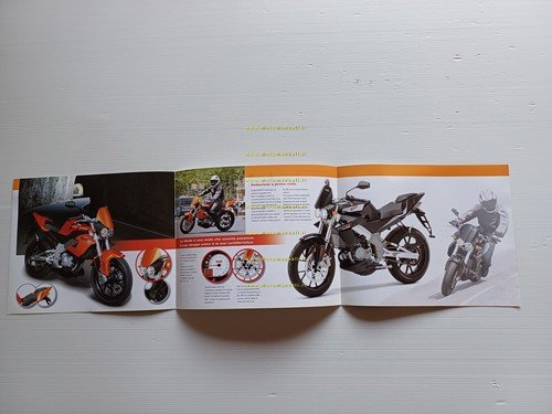 Derbi GPR Nude 50 depliant italiano originale