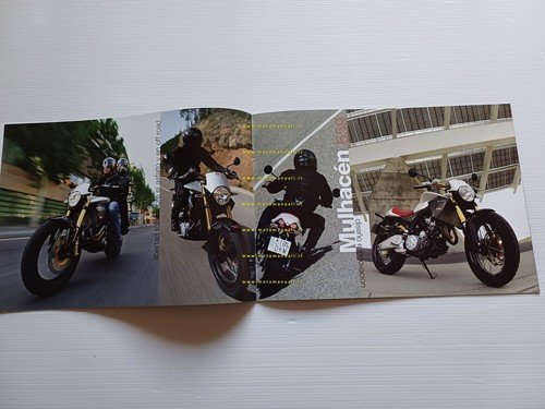 Derbi Mulhacen 659 - Mulhacen 125 2009 depliant italiano originale