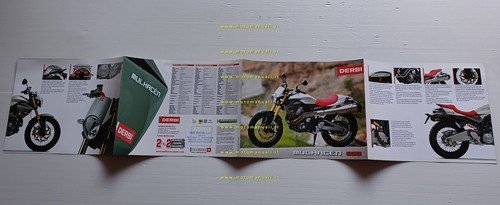 Derbi Mulhacen 659 2006 depliant italiano inglese spagnolo originale