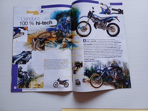Derbi produzione modelli 2003-04 depliant francese originale