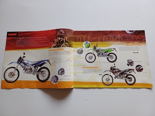 Derbi produzione modelli 50 2002 depliant italiano originale