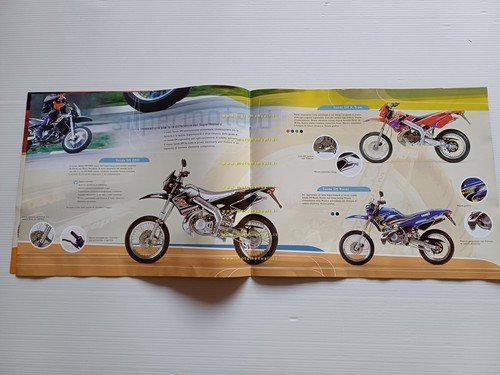 Derbi produzione modelli 50 2002 depliant italiano originale