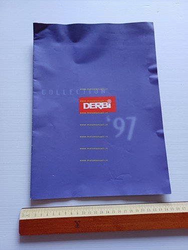 Derbi produzione scooter modelli 1997 depliant italiano originale