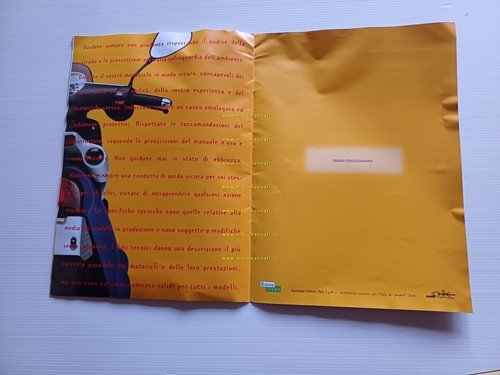 Derbi produzione scooter modelli 1997 depliant italiano originale