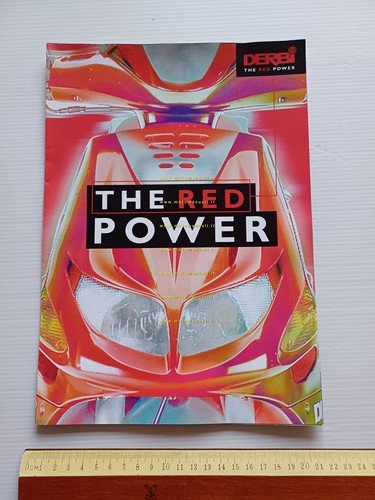 Derbi produzione tutti modelli 1999 depliant italiano originale