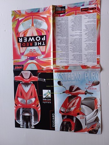 Derbi produzione tutti modelli 1999 depliant italiano originale