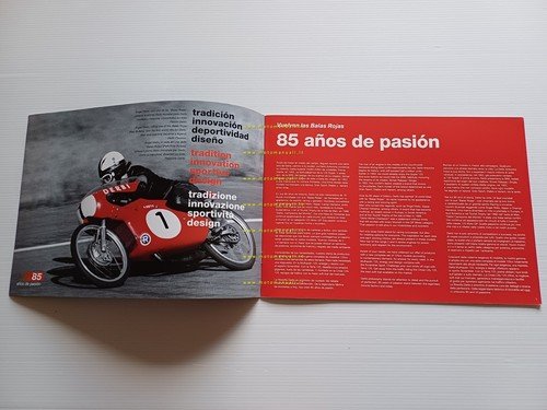 Derbi Senda 50 - 125 depliant italiano originale