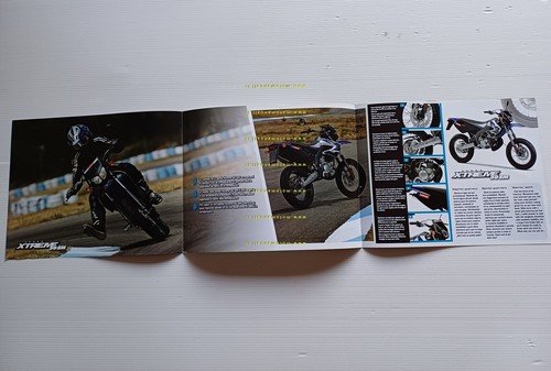 Derbi Senda 50 Xtreme SM 2006 depliant italiano originale