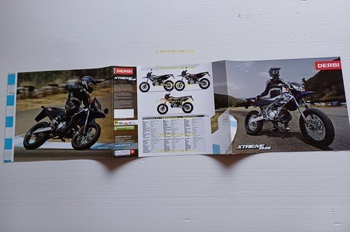Derbi Senda 50 Xtreme SM 2006 depliant italiano originale