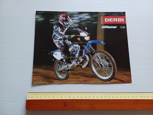 Derbi Senda Xtreme 50 R 2004 depliant spagnolo originale