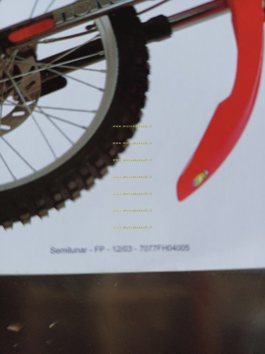 Derbi Senda Xtreme 50 R 2004 depliant spagnolo originale