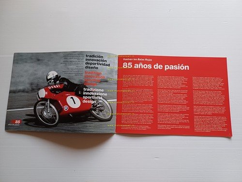 Derbi Terra 125 2009 depliant italiano originale